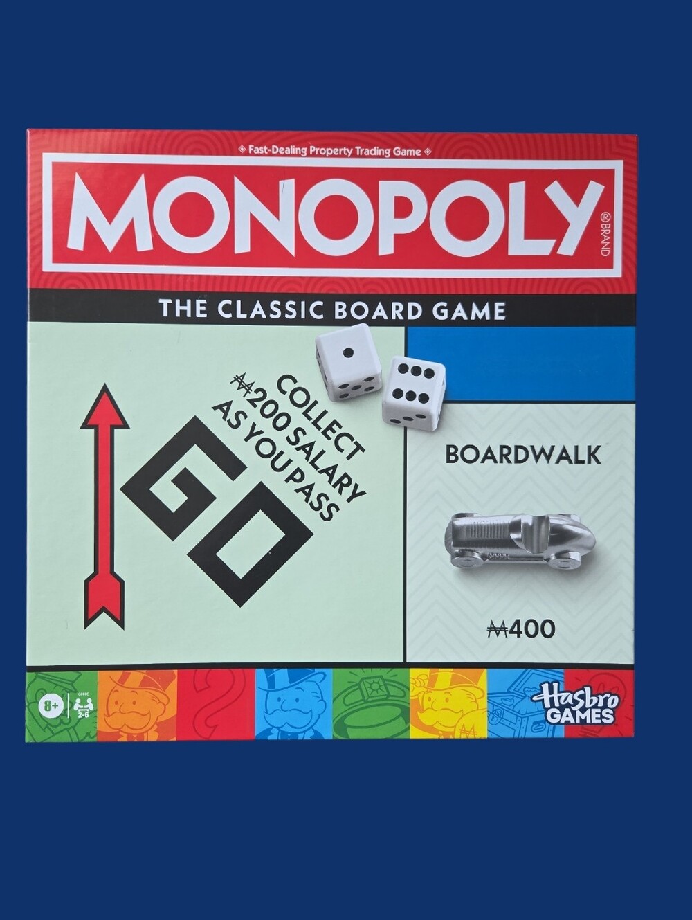 Monopoly Classic Board Game Hasbro Family Property Trading Game New Sealed